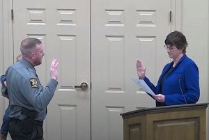 Walt Griffith Swearing In