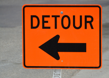 Detour Sign